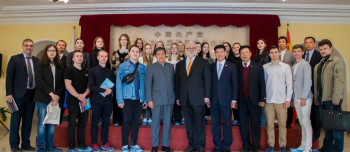 Делегация РГСУ посетила Музей VI съезда Коммунистической партии Китая