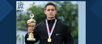 Капитан сборной РГСУ по легкой атлетике победил в первенстве Москвы