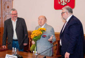 В РГСУ отметили 90-летие Зураба Константиновича Церетели