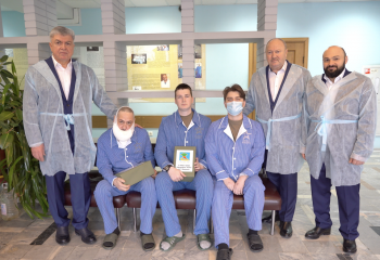 Члены Совета ветеранов РГСУ посетили Главный военный госпиталь имени Н.Н. Бурденко