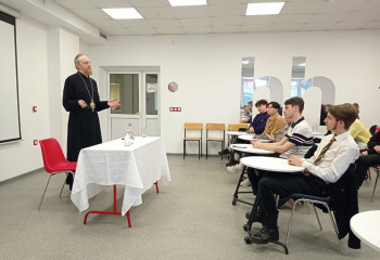 Студенты РГСУ встретились с епископом Переславским и Угличским Феоктистом