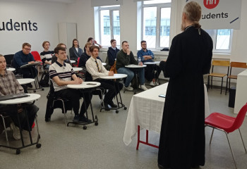 Студенты РГСУ встретились с епископом Переславским и Угличским Феоктистом