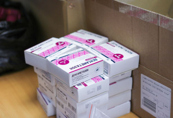 50 аптечек отправили волонтеры РГСУ бойцам СВО