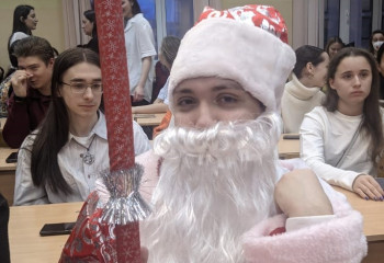 Межвузовский вечер, посвященный встрече Нового года, на кафедре иностранных языков и культуры