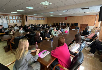 Встреча студентов с Председателем Попечительского совета РГСУ Григорием Алексеевичем Рапотой