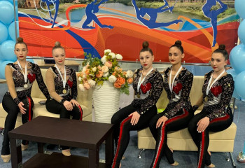Показательное выступление сборной РГСУ по эстетической гимнастике
