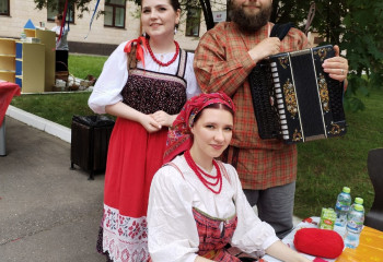 Концертная бригада кафедры искусств - в детской больнице