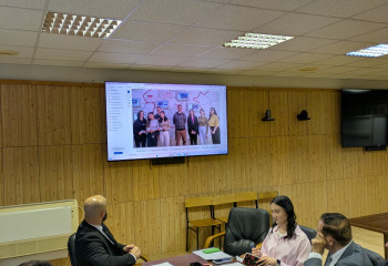 Встреча с преподавателями кафедры физической культуры, спорта и здорового образа жизни по противодействию идеологии терроризма, профилактики экстремизма, деструктивных проявлений в образовательной среде