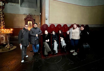 Студенты ОВГШ побывали на экскурсии в Донском и Новодевичьем монастырях