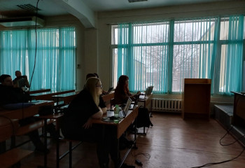 15 февраля на факультете искусств прошёл мастер-класс веб-дизайнера Галины Листковой