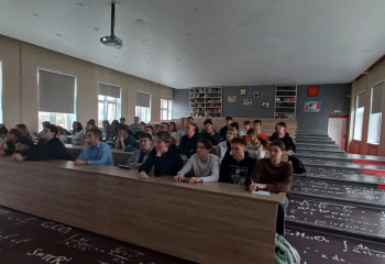 Профориентационная встреча в ГБОУ «Курчатовская школа»