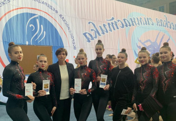 В городе Раменское прошли соревнования по эстетической гимнастике "Виктория"