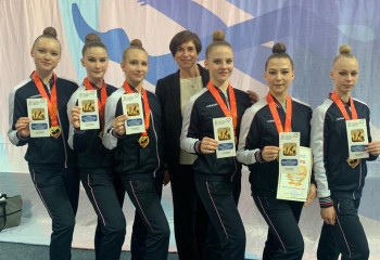 В городе Раменское прошли соревнования по эстетической гимнастике "Виктория"