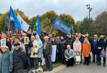 Студенты РГСУ приняли участие в акции памяти Московского народного ополчения
