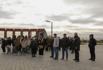 Студенты РГСУ посетили военный мемориал «Пантеон защитников Отечества»