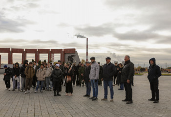 Студенты РГСУ посетили военный мемориал «Пантеон защитников Отечества»