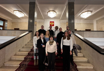 19 декабря студенты посетили Государственную думу РФ